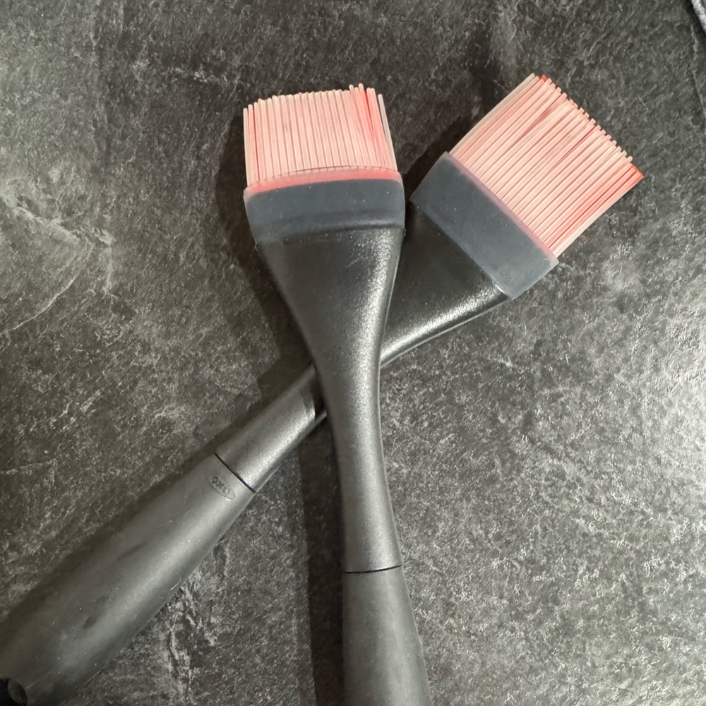 OXO  2- NWOT Silicone Basting Brushes never used .
